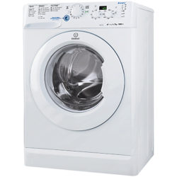 Indesit XWD71252W Freestanding Washing Machine, 7kg Load, A++ Energy Rating, 1200rpm Spin, White